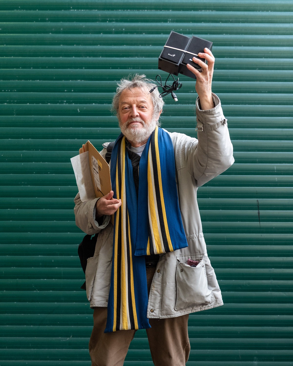 Picture of a real freegler, looking happy. Photo by Alex Bamford.