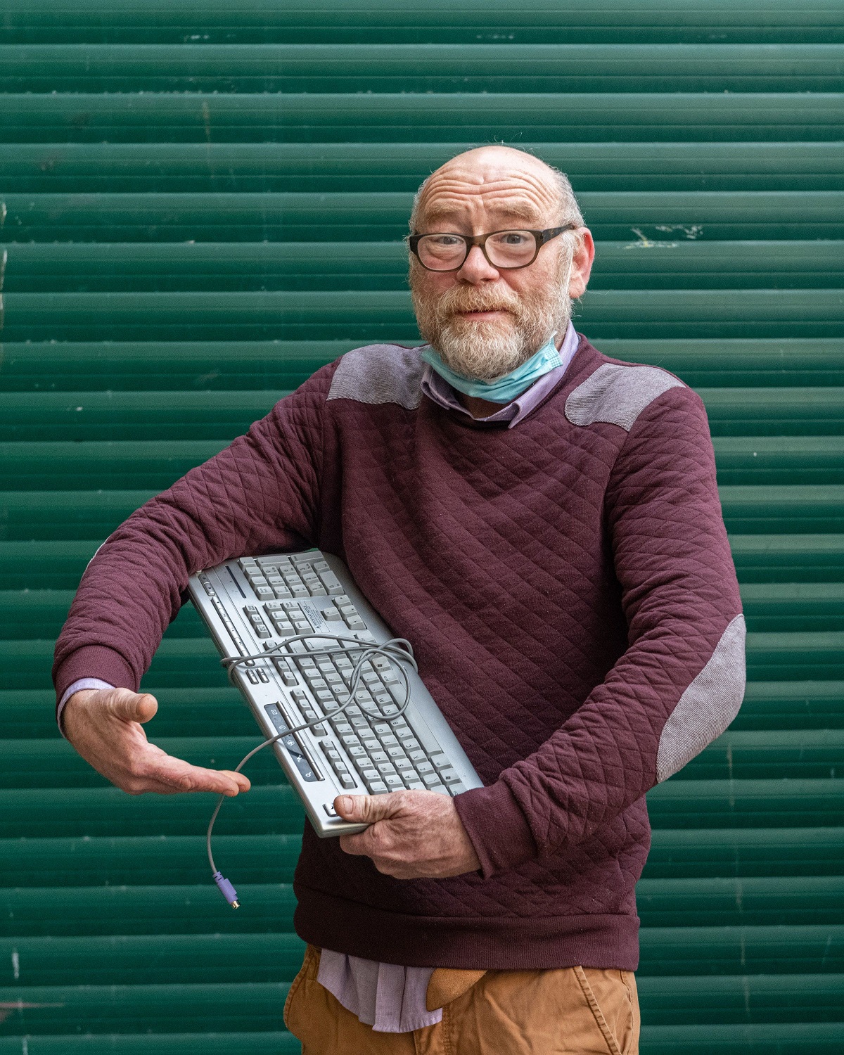 Picture of a real freegler, looking happy. Photo by Alex Bamford.